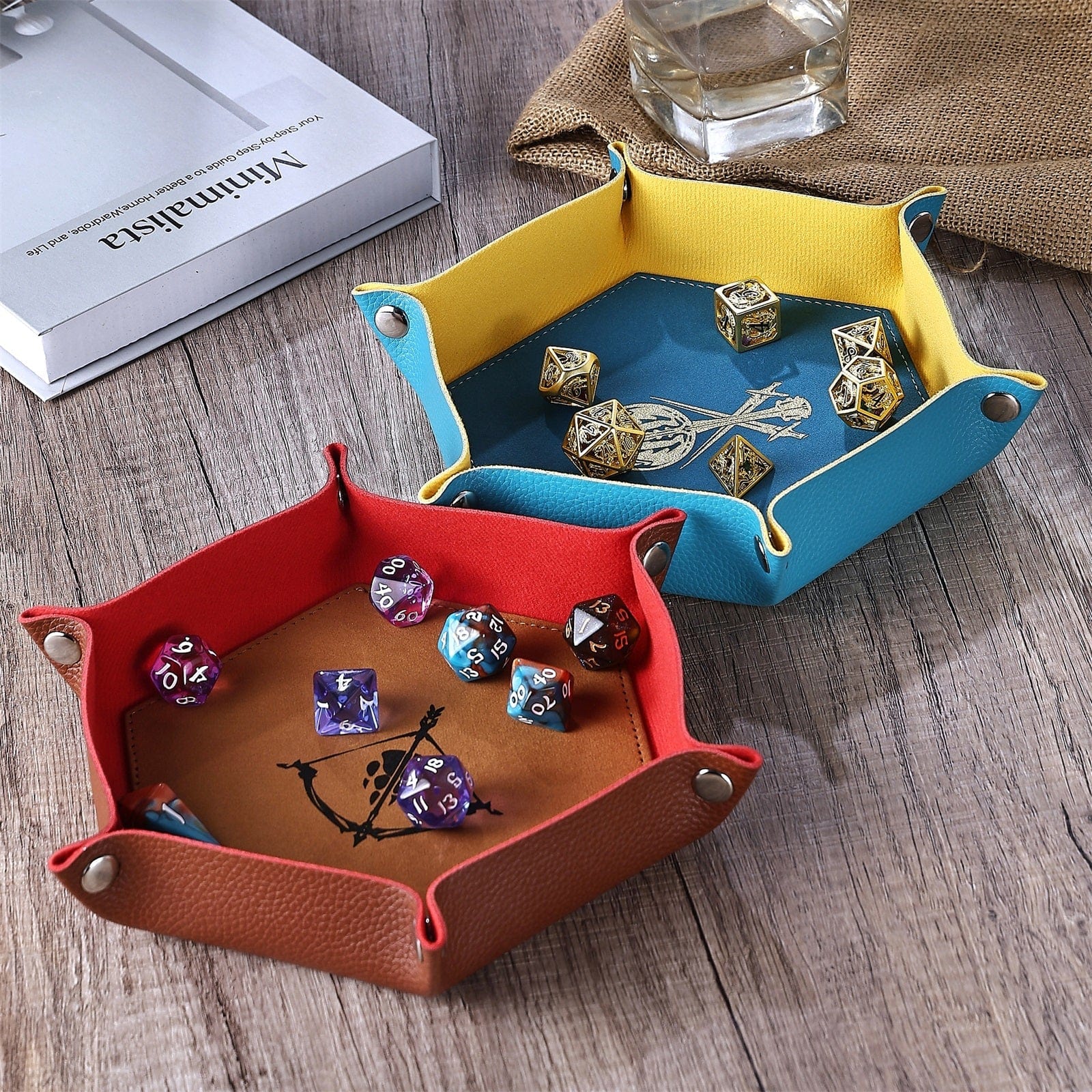 HY00441: Table Armor Dice Tray - Druid - Image 4
